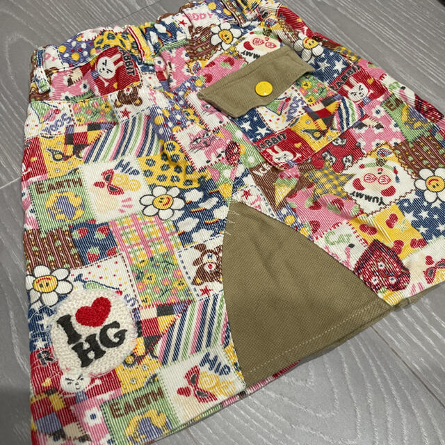 H.G.ヒステリック　スカート　130センチ キッズ/ベビー/マタニティのキッズ服女の子用(90cm~)(スカート)の商品写真