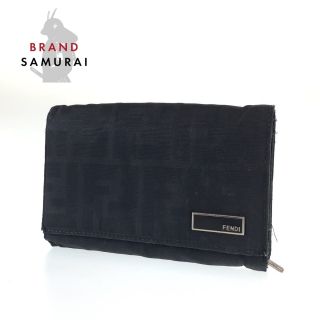 フェンディ(FENDI)のフェンディ 二つ折り財布 折財布 ズッカ柄 103342(折り財布)