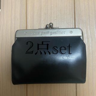 ジャンポールゴルチエ(Jean-Paul GAULTIER)のjean paul gaultier 財布　カードケース　メタルプレート(折り財布)