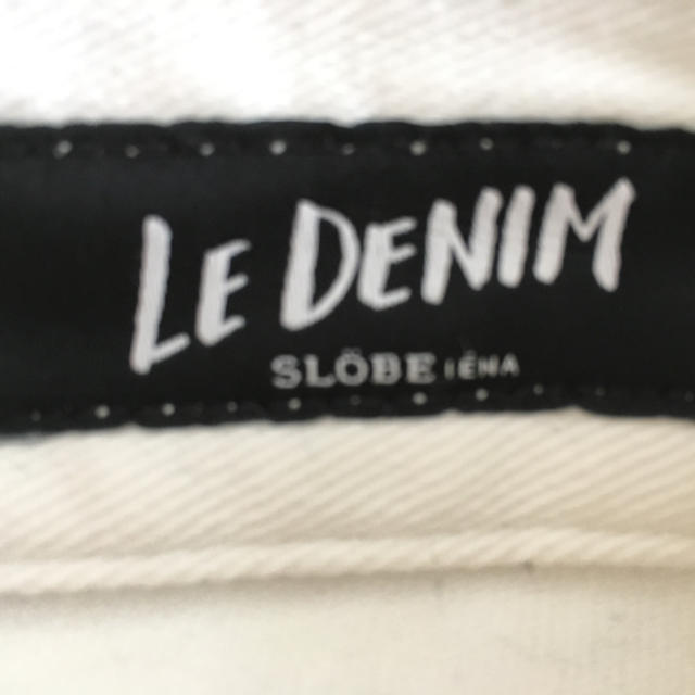 SLOBE IENA(スローブイエナ)の美品 IENA ホワイトスキニー レディースのパンツ(スキニーパンツ)の商品写真