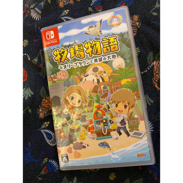 Nintendo Switch(ニンテンドースイッチ)のSwitch 牧場物語　オリーブタウンと希望の大地 エンタメ/ホビーのゲームソフト/ゲーム機本体(家庭用ゲームソフト)の商品写真