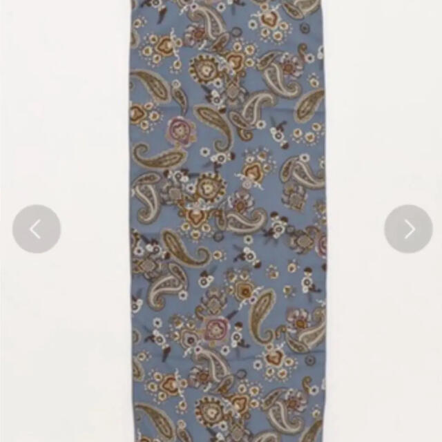 Kastane(カスタネ)のkastane ペイズリーサッシュスカーフ レディースのファッション小物(バンダナ/スカーフ)の商品写真