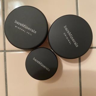 ベアミネラル(bareMinerals)の【ベアミネラル】ファンデーション/コンシーラー/フィニッシングパウダー　3セット(ファンデーション)