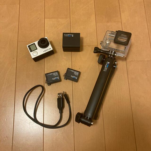 GoPro Hero4 black 増設液晶付きセット