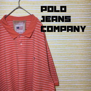 ラルフローレン(Ralph Lauren)のポロジーンズ POLO JEANS ポロシャツ 5L 輸入古着 かわいい(ポロシャツ)