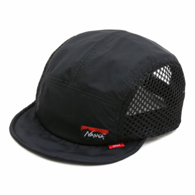 【新品】NANGA x Clef AURORA JET CAP BLACK 黒