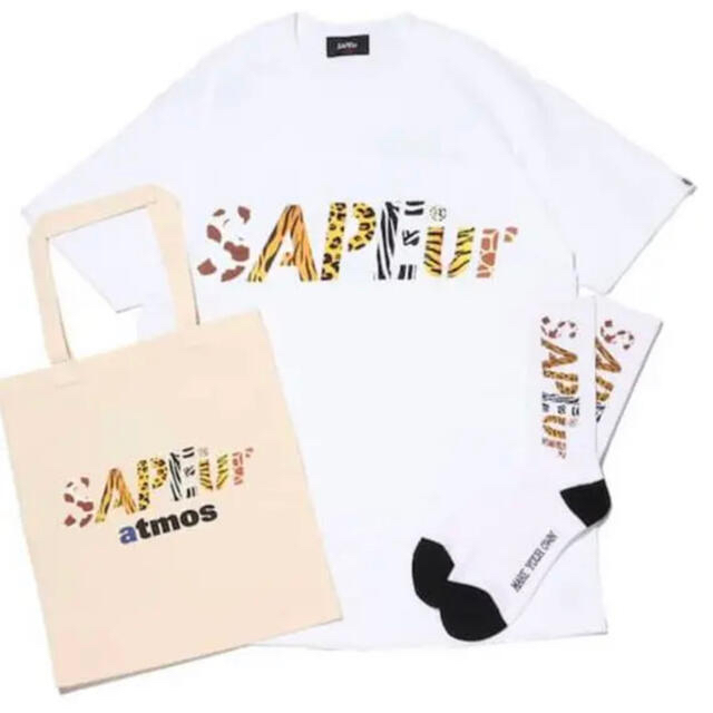 Mサイズ　SAPEur ANIMAL LOGO PACK ホワイト 21SP-I