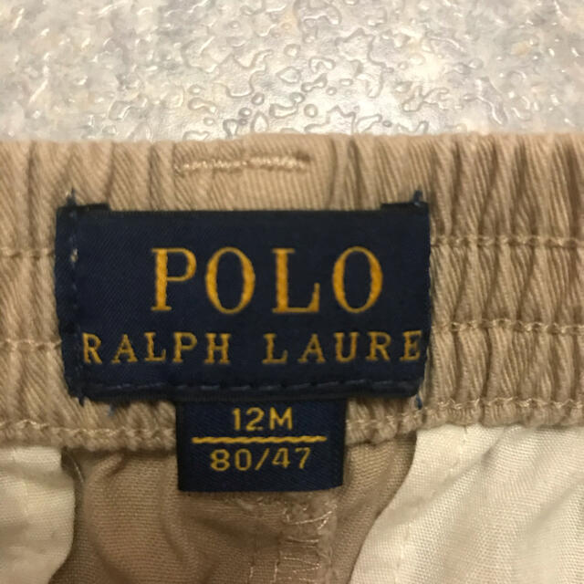 POLO RALPH LAUREN(ポロラルフローレン)の P OL Oの男児８０サイズショートパンツ キッズ/ベビー/マタニティのベビー服(~85cm)(パンツ)の商品写真