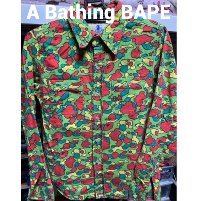 話題の行列 A BATHING APE - A Bathing BAPE シャツ