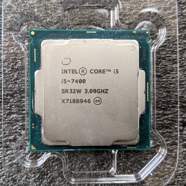 PC/タブレットintel core i5 7400