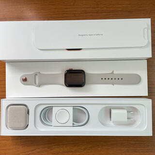 アップルウォッチ(Apple Watch)の新品同様 Apple Watch 4 セルラー モデル 44mm ステンレス(腕時計(デジタル))