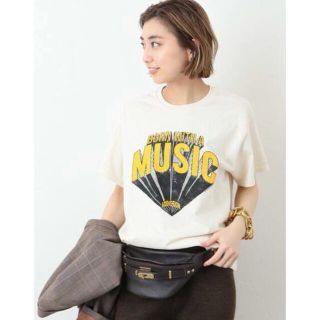 ドゥーズィエムクラス(DEUXIEME CLASSE)のドゥーズィエムクラス【NEWTONE / ニュートーン】MUSIC Tシャツ(Tシャツ(半袖/袖なし))