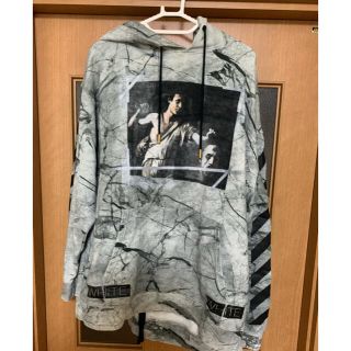 オフホワイト(OFF-WHITE)のoff-white パーカー　M(パーカー)