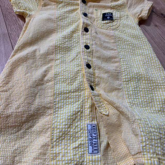 JUNK STORE(ジャンクストアー)のシャツワンピース　☆110JUNK STORE キッズ/ベビー/マタニティのキッズ服女の子用(90cm~)(ワンピース)の商品写真