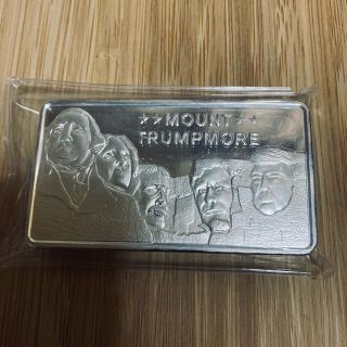 トランプ大統領 純銀10オンスバー マウントトランプモア-www