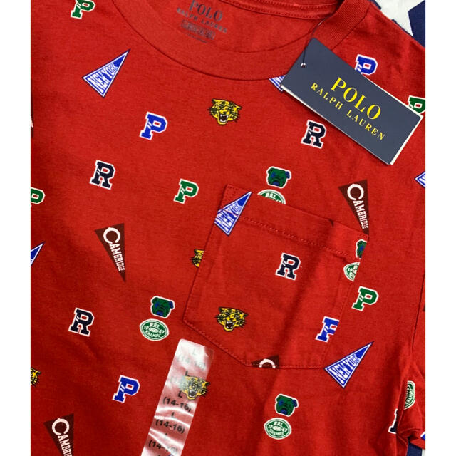 POLO RALPH LAUREN(ポロラルフローレン)の★SALE★ラルフローレンTシャツL/160 キッズ/ベビー/マタニティのキッズ服男の子用(90cm~)(Tシャツ/カットソー)の商品写真