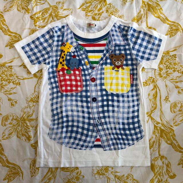 mikihouse(ミキハウス)のミキハウス　120 Tシャツ キッズ/ベビー/マタニティのキッズ服男の子用(90cm~)(Tシャツ/カットソー)の商品写真