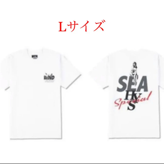 ヒステリックグラマー(HYSTERIC GLAMOUR)のwind and sea hysteric glamour Tシャツ　Lサイズ(Tシャツ/カットソー(半袖/袖なし))