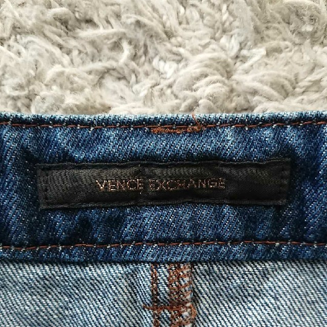 VENCE EXCHANGE(ヴァンスエクスチェンジ)のVENCE EXCHANGE デニム スカート レディースのスカート(ひざ丈スカート)の商品写真
