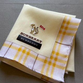 バーバリー(BURBERRY)のバーバリーハンカチ新品未使用シール付き(ハンカチ)