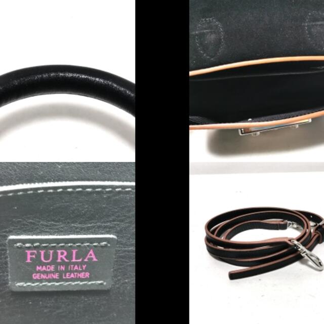 FURLA(フルラ)美品  黒 ミニ レザー