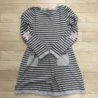 エイチアンドエム(H&M)のH&M❤️140センチ春ニットワンピース❤️(ワンピース)