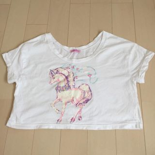 ミルクリーム(milklim)のユニコーン  ショートTシャツ♡(Tシャツ(半袖/袖なし))