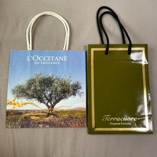 ロクシタン(L'OCCITANE)のロクシタン　テラクオーレ　ショッパー(ショップ袋)