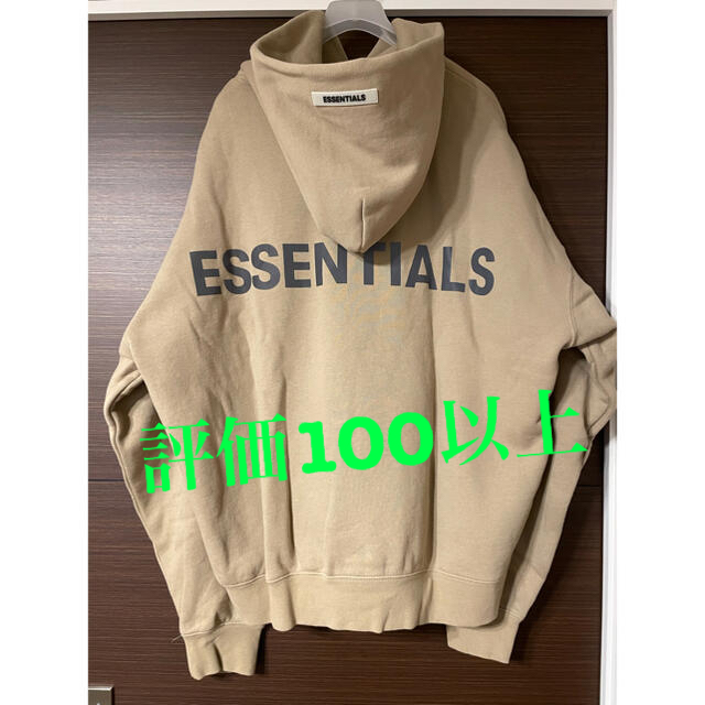 FOG Essentials ロゴパーカー L fear of god ベージュ メンズ トップス ...