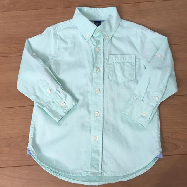 babyGAP(ベビーギャップ)のbaby GAP 長袖シャツ 100cm キッズ/ベビー/マタニティのキッズ服男の子用(90cm~)(Tシャツ/カットソー)の商品写真