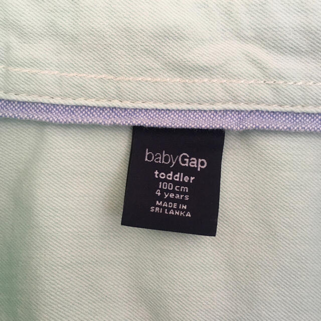 babyGAP(ベビーギャップ)のbaby GAP 長袖シャツ 100cm キッズ/ベビー/マタニティのキッズ服男の子用(90cm~)(Tシャツ/カットソー)の商品写真