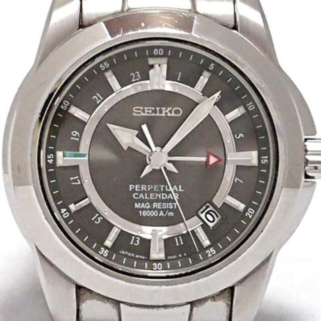 SEIKO(セイコー)のセイコー - 8F56-00F0 メンズ シルバー メンズの時計(その他)の商品写真