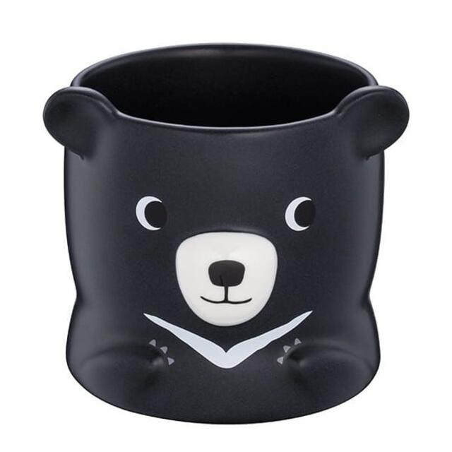 スターバックス：黒熊　マグカップ　熊　台湾　スタバ　マグ