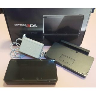 ニンテンドー3DS(ニンテンドー3DS)の3DS本体 ブラック(携帯用ゲーム機本体)