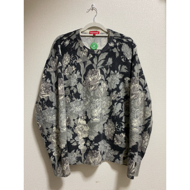 Supreme(シュプリーム)のPrinted Floral Angora Sweater Supreme L メンズのトップス(ニット/セーター)の商品写真