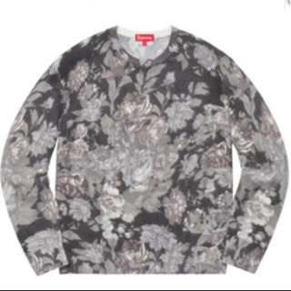 シュプリーム(Supreme)のPrinted Floral Angora Sweater Supreme L(ニット/セーター)