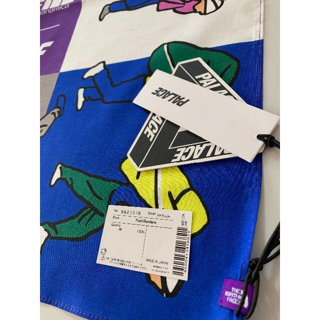 PALACE x TNF PURPLE LABEL FIELD BANDANA