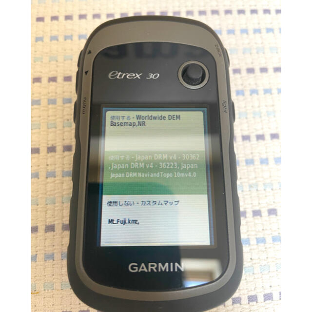 GARMIN(ガーミン)のGARMIN Etrex30 （ガーミンGPS） ＋地図データ スポーツ/アウトドアのアウトドア(登山用品)の商品写真