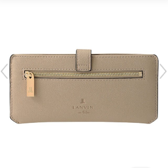 LANVIN(ランバン)のまゆちゃん専用      LANVIN  レザー調シルバー 長財布    レディースのファッション小物(財布)の商品写真