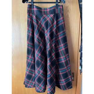 ザラ(ZARA)の☆aruさん専用☆ ZARA チェックロングスカート ベルト付き(ロングスカート)