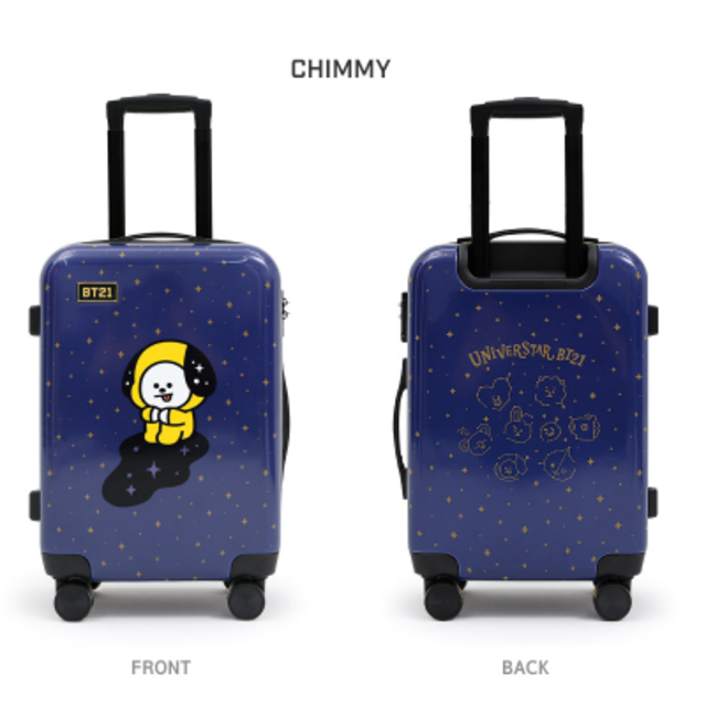 CHIMMY 20インチ BT21 UNIVERSTA キャリーケース - スーツケース/キャリーバッグ