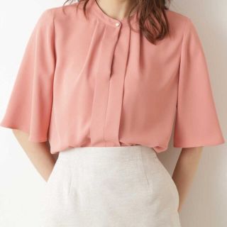 ナチュラルビューティーベーシック(NATURAL BEAUTY BASIC)の【ゆかり様用】NBBフロントホックブラウス(シャツ/ブラウス(半袖/袖なし))