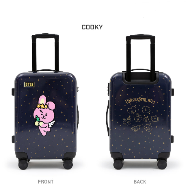 COOKY　BT21 スーツケース　UNIVERSTAR 24インチ