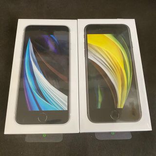 アップル(Apple)の iphone SE 第2世代　SIMロック解除　新品未開封(スマートフォン本体)