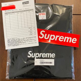 シュプリーム(Supreme)の値下げ【新品】Supreme Box Logo L/S Tee Black M(Tシャツ/カットソー(七分/長袖))