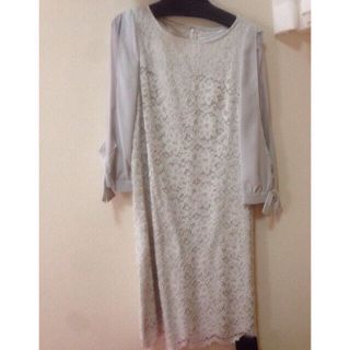 ジャスグリッティー(JUSGLITTY)の♡ジャス レースサックワンピ♡(ひざ丈ワンピース)