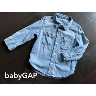 ベビーギャップ(babyGAP)のベビーギャップ 【3回使用】デニムシャツ 95cm(その他)