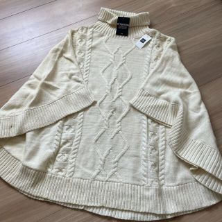 ギャップ(GAP)の【Gap】新品タグつき　ニットポンチョ(ポンチョ)