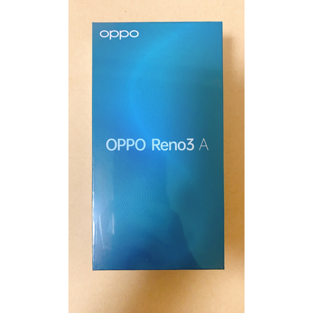 超新品☆【4/7購入】 OPPO RENO3 A ブラック A002OP