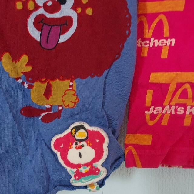 JAM(ジャム)のJAM 　ハンバーガー🍔Tシャツ　080 キッズ/ベビー/マタニティのキッズ服女の子用(90cm~)(Tシャツ/カットソー)の商品写真